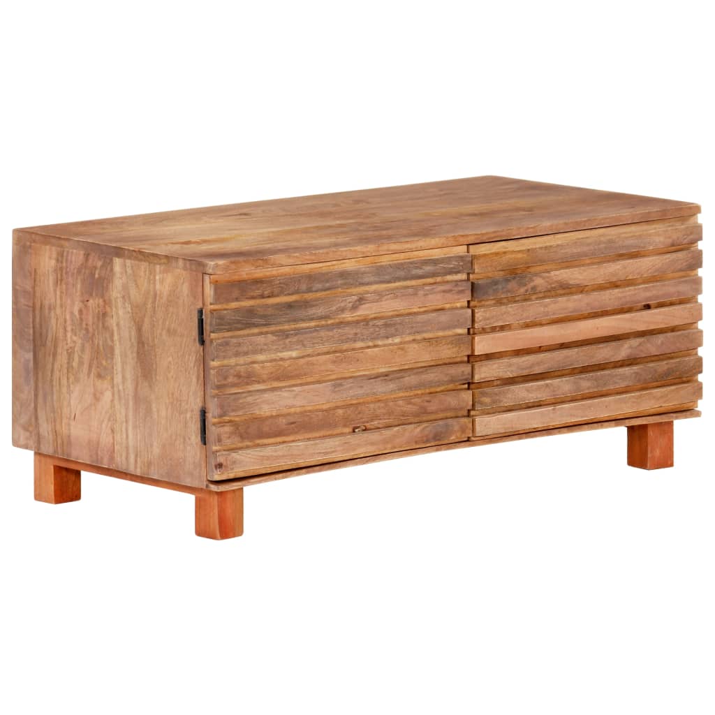 Couchtisch 90x50x40cm Massivholz Mango