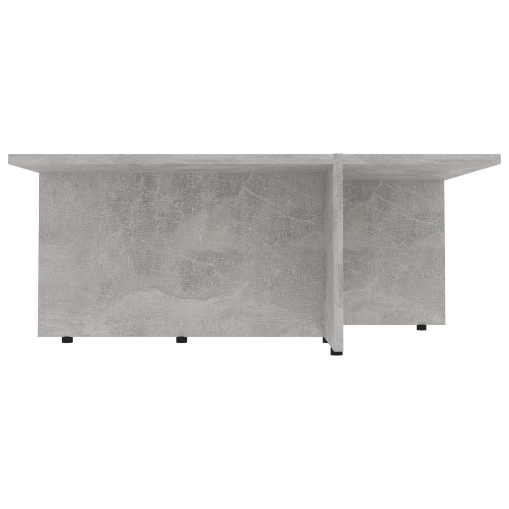 Couchtisch Betongrau 79,5x79,5x30 cm Holzwerkstoff