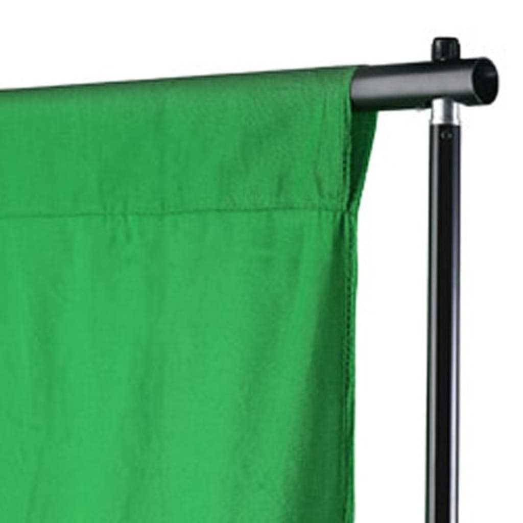 Fotostudio-Set mit Hintergrund, Leuchten und Schirmen