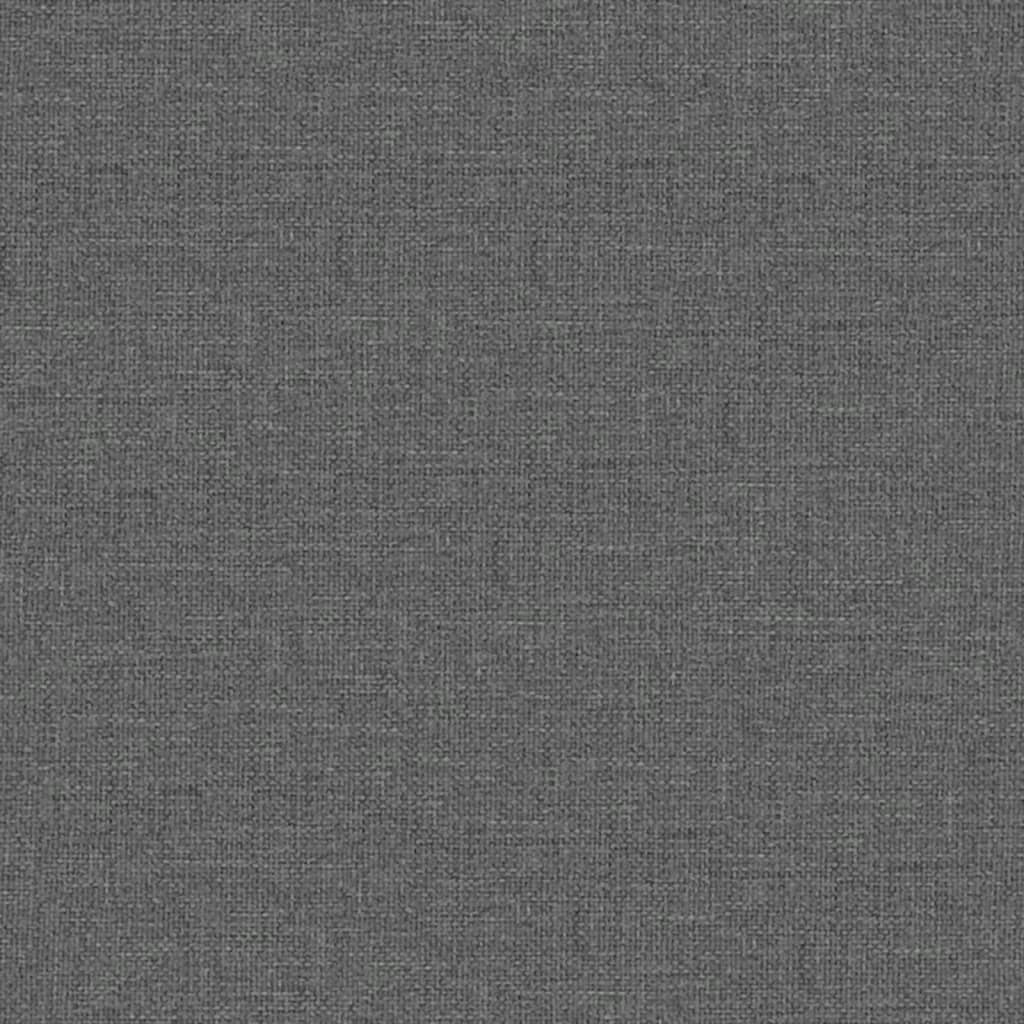 Fauteuil de massage tissu gris foncé