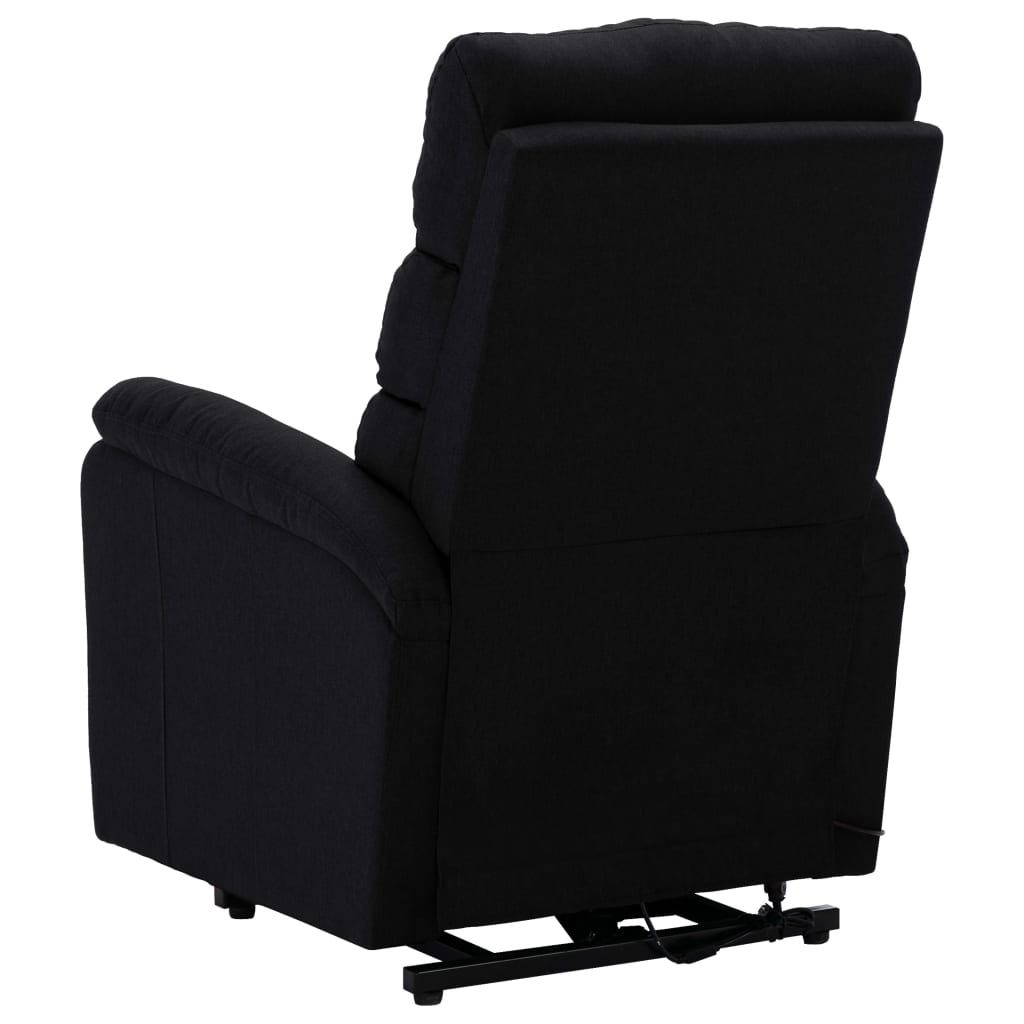 Aufstehsessel Schwarz Stoff