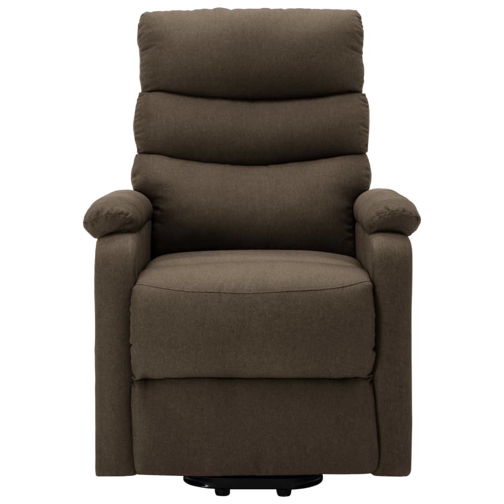 Aufstehsessel Braun Stoff