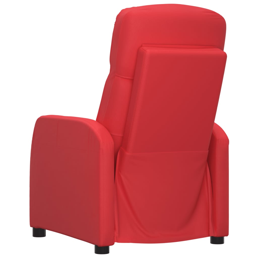 Relaxsessel Rot Kunstleder