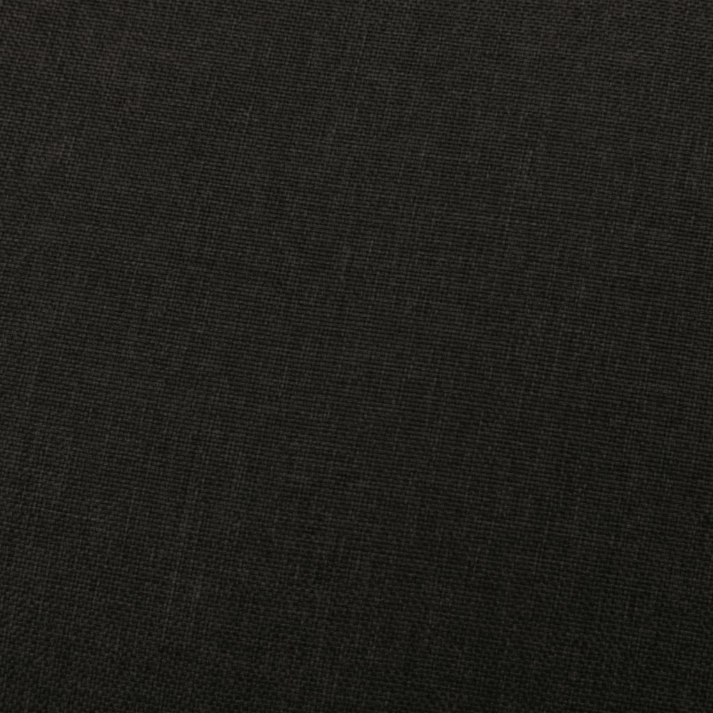 Relaxsessel Verstellbar Schwarz Stoff