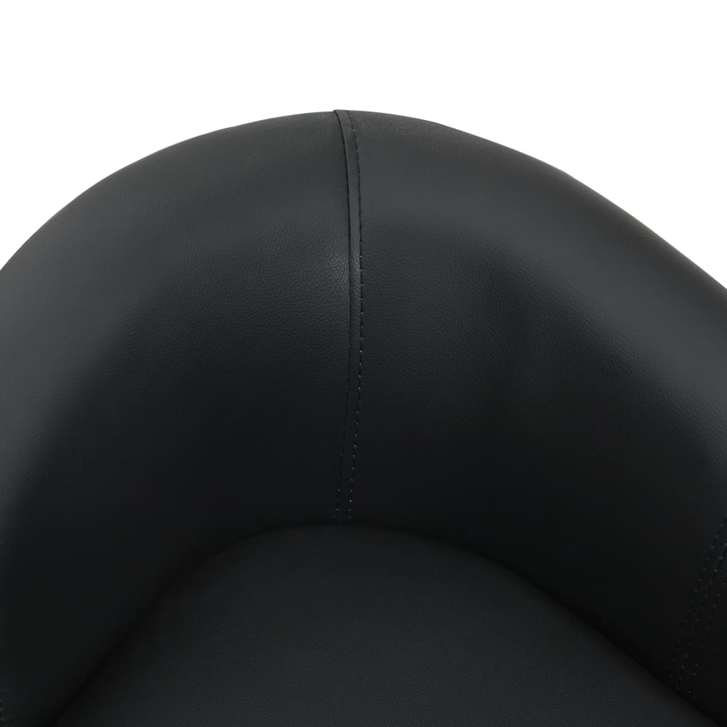 Dog sofa black 67x41x39 cm artificial leather