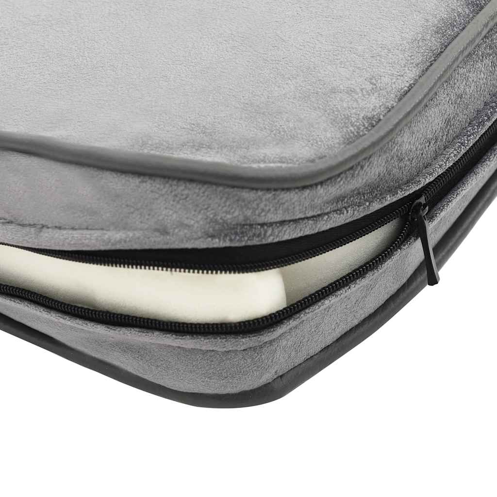 Dog sofa grey 72x45x30 cm plush