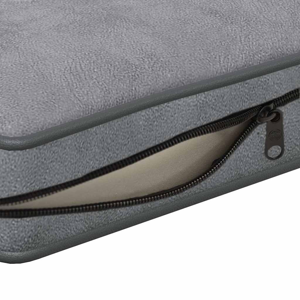 Canapé pour chien gris 72x45x30 cm peluche