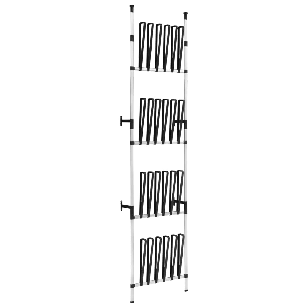 Telescopic boot rack with aluminum rods