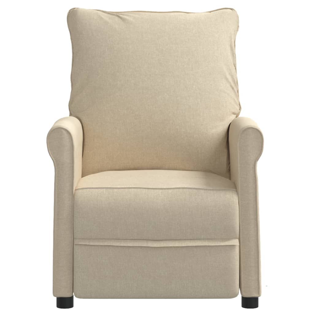 Relaxsessel Creme Stoff