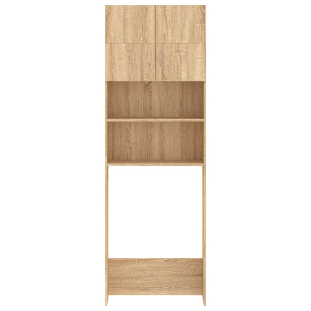 Waschmaschinenschrank-Set Sonoma-Eiche Holzwerkstoff