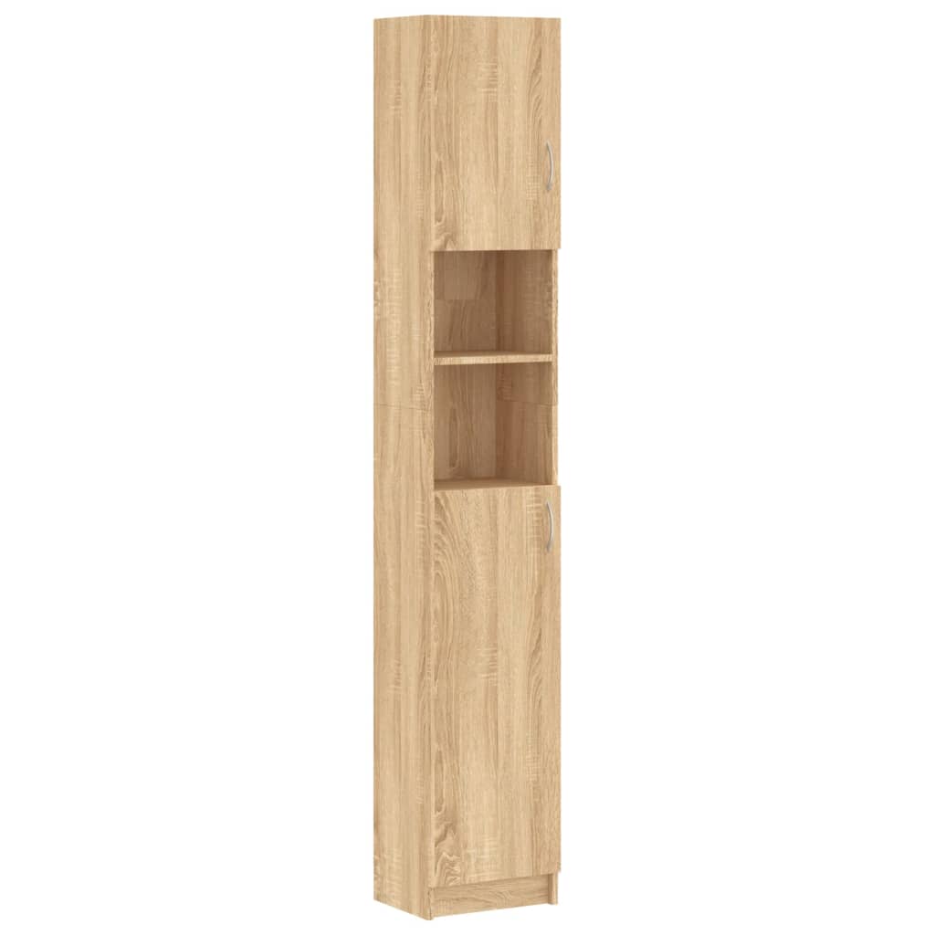 Waschmaschinenschrank-Set Sonoma-Eiche Holzwerkstoff