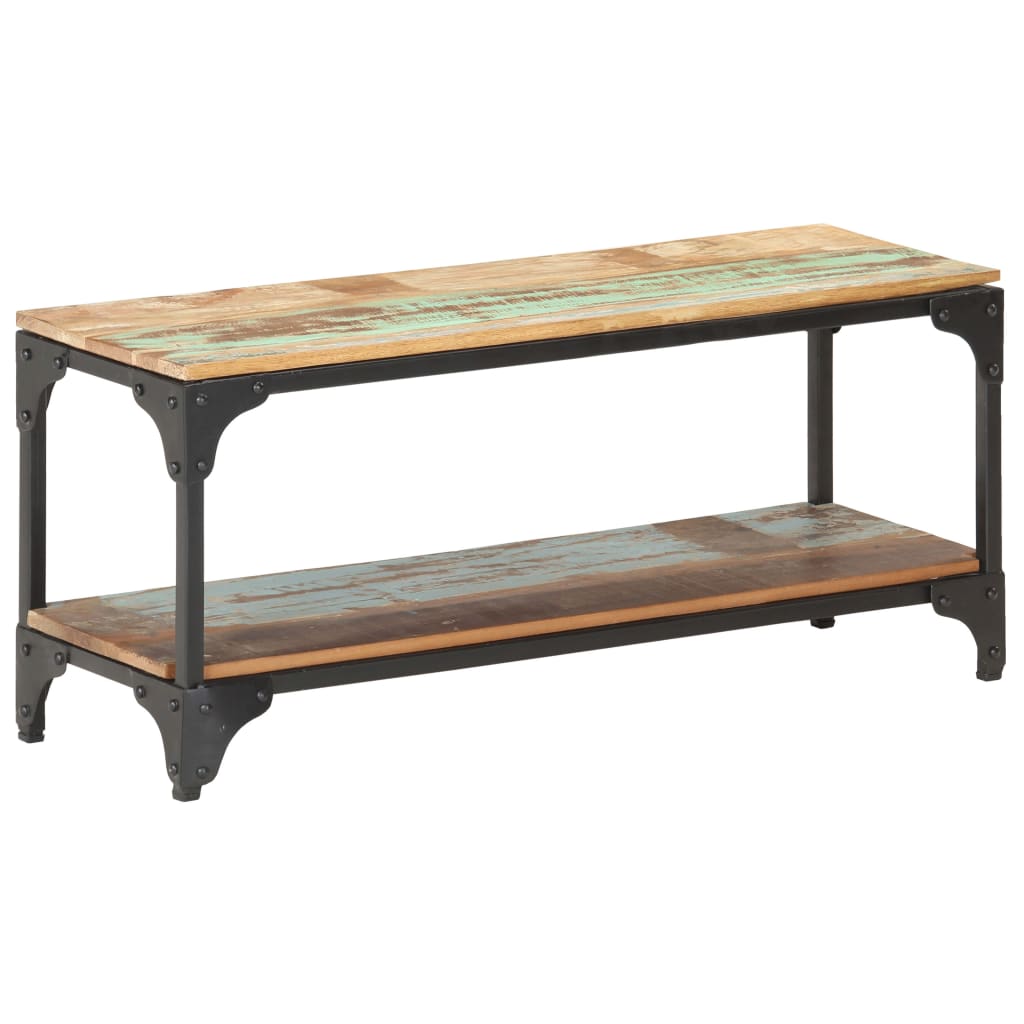 Table basse 90x30x40 cm Bois massif recyclé