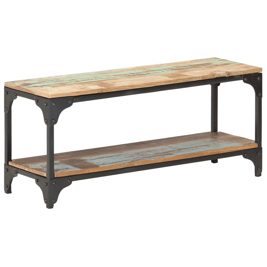 Table basse 90x30x40 cm Bois massif recyclé
