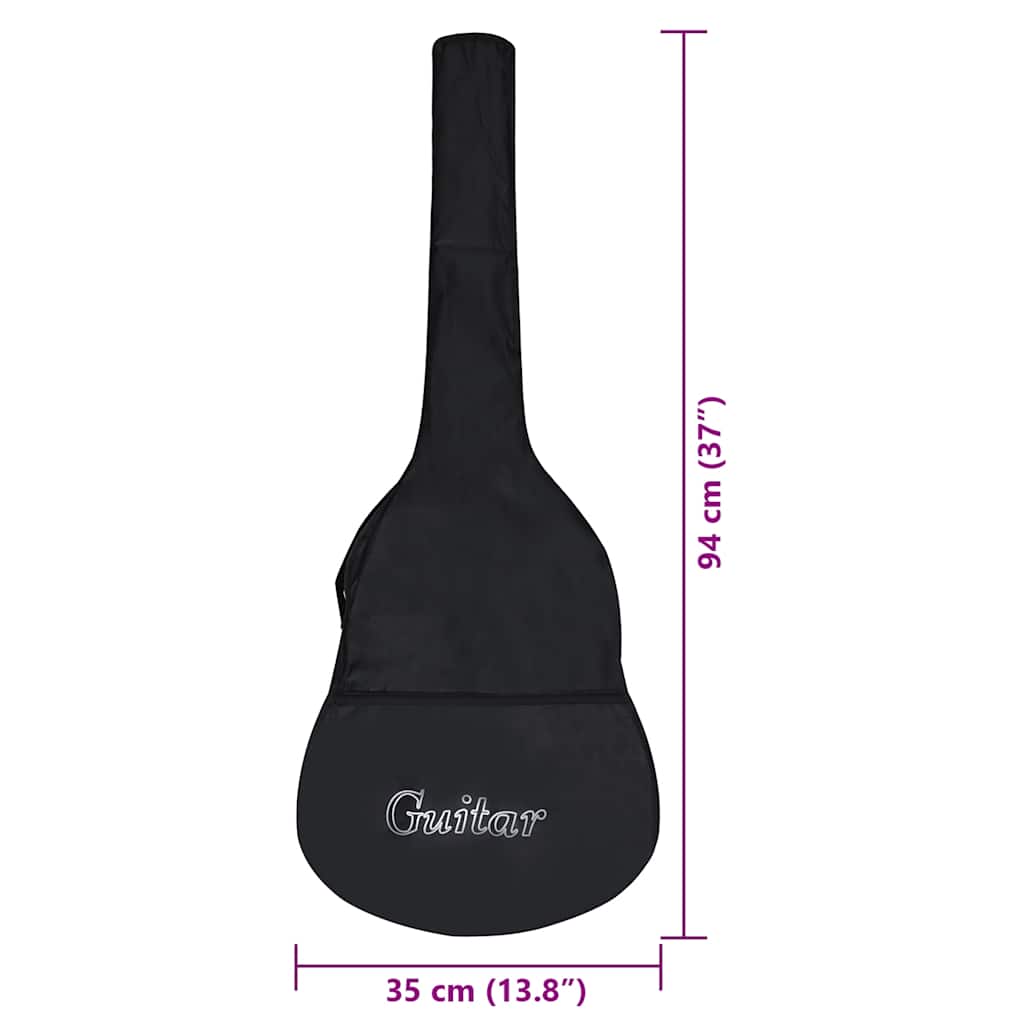 Klassikgitarre für Anfänger mit Tasche 3/4 36"