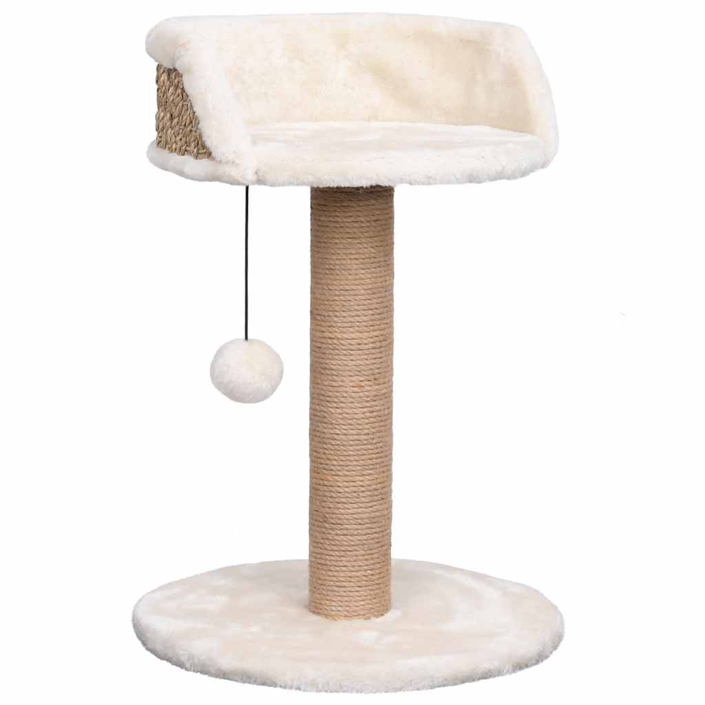 Cat tree with scratching post 49 cm seagrass