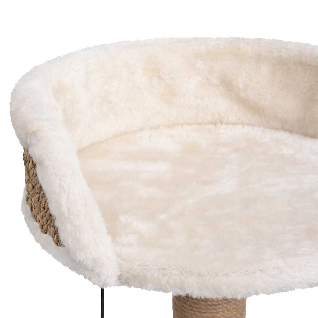 Cat tree with scratching post 49 cm seagrass