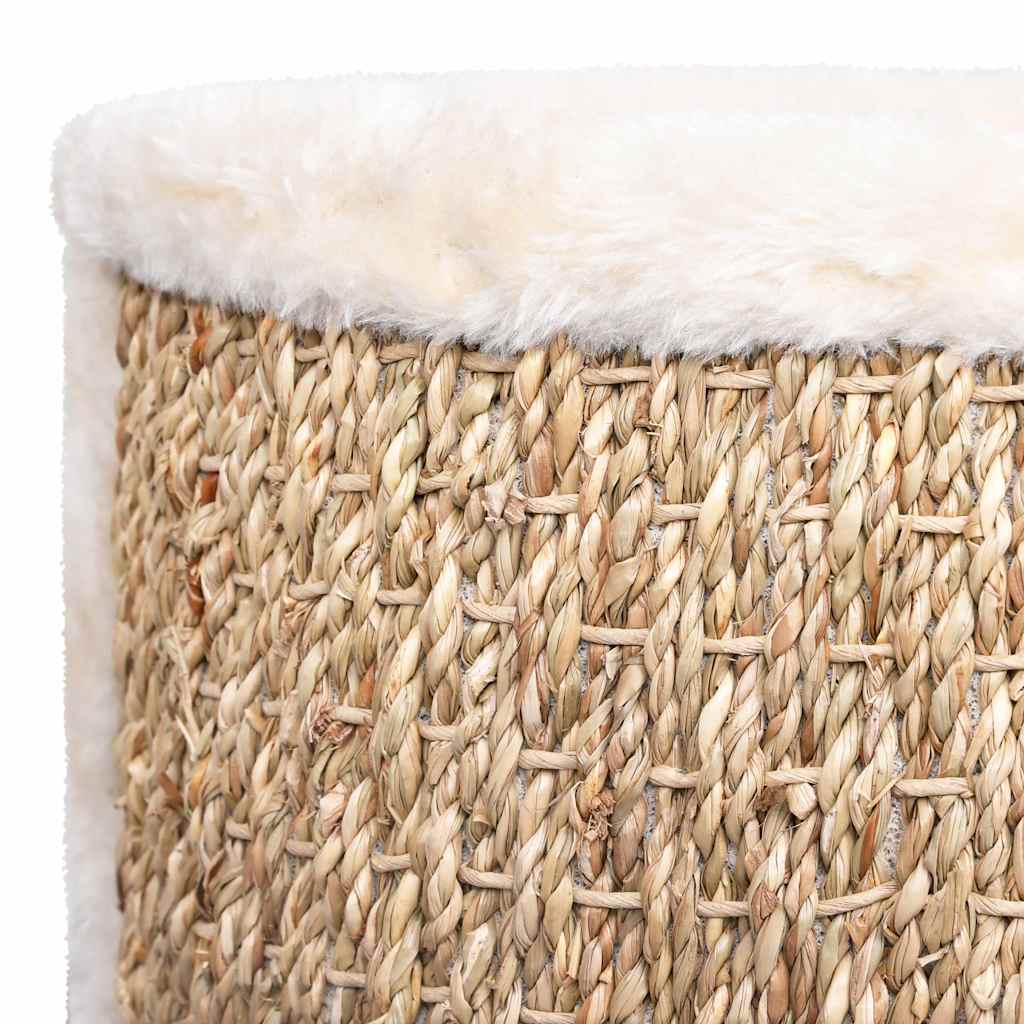 Panier pour chat rond 36 cm en jonc de mer