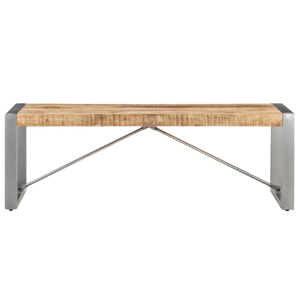 Coffee table 120x60x40 cm Rough mango wood