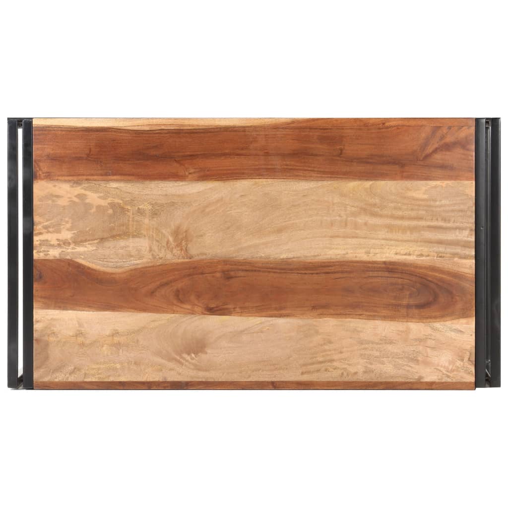 Couchtisch 100x55x45 cm Massivholz Akazie