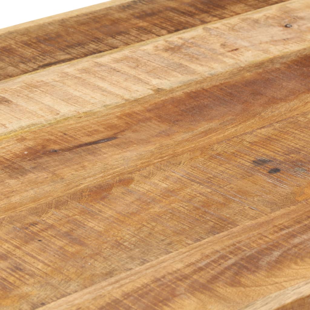 Esstisch 120x60x75 cm Raues Mango-Massivholz