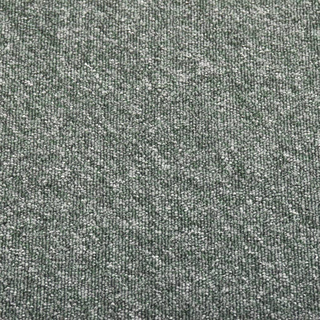 Dalles de moquette 20 pièces 5 m² 50x50 cm Vert