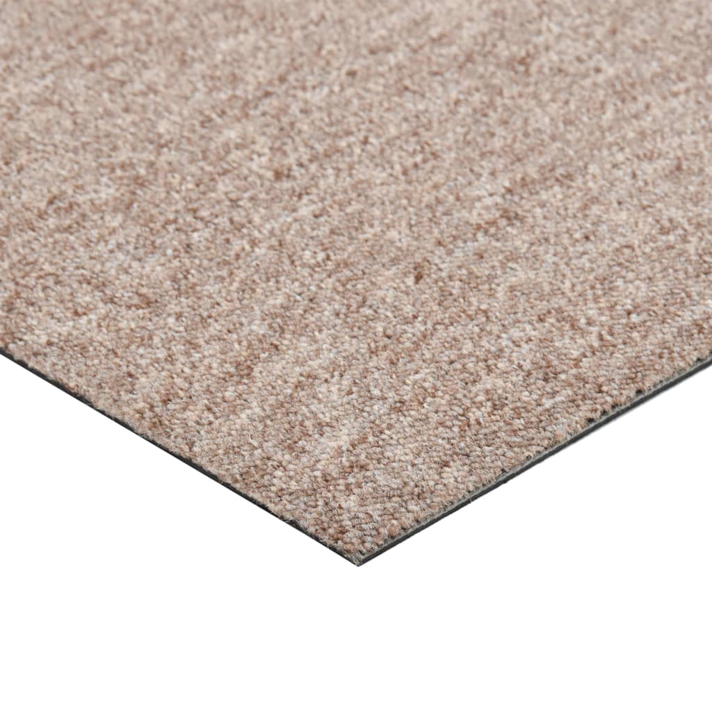 Dalles de moquette 20 pièces 5 m² 50x50 cm beige