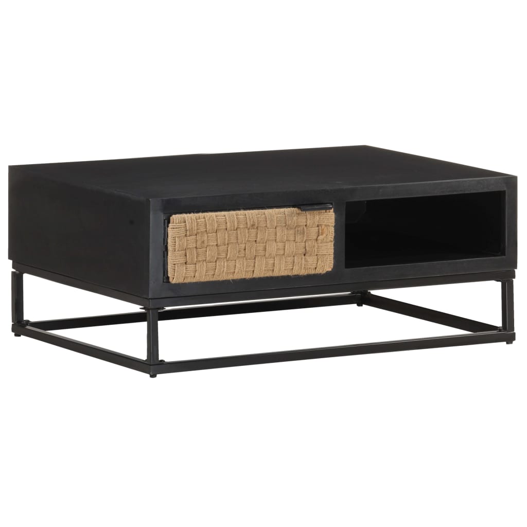 Coffee table 90x60x35 cm mango solid wood