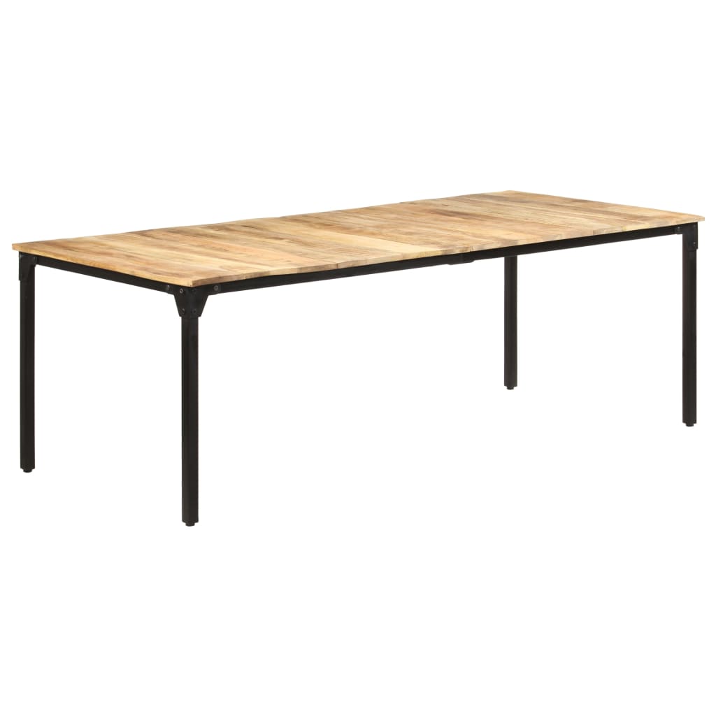 Dining table 220x100x76 cm Rough mango wood