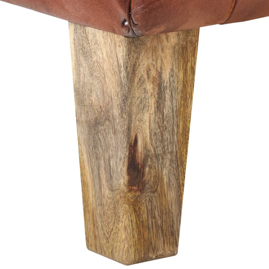 Sessel Braun Echtleder
