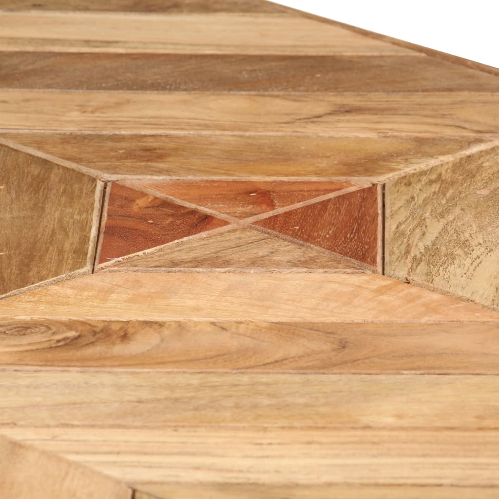 Esstisch 140x70x76 cm Massivholz Akazie und Mango