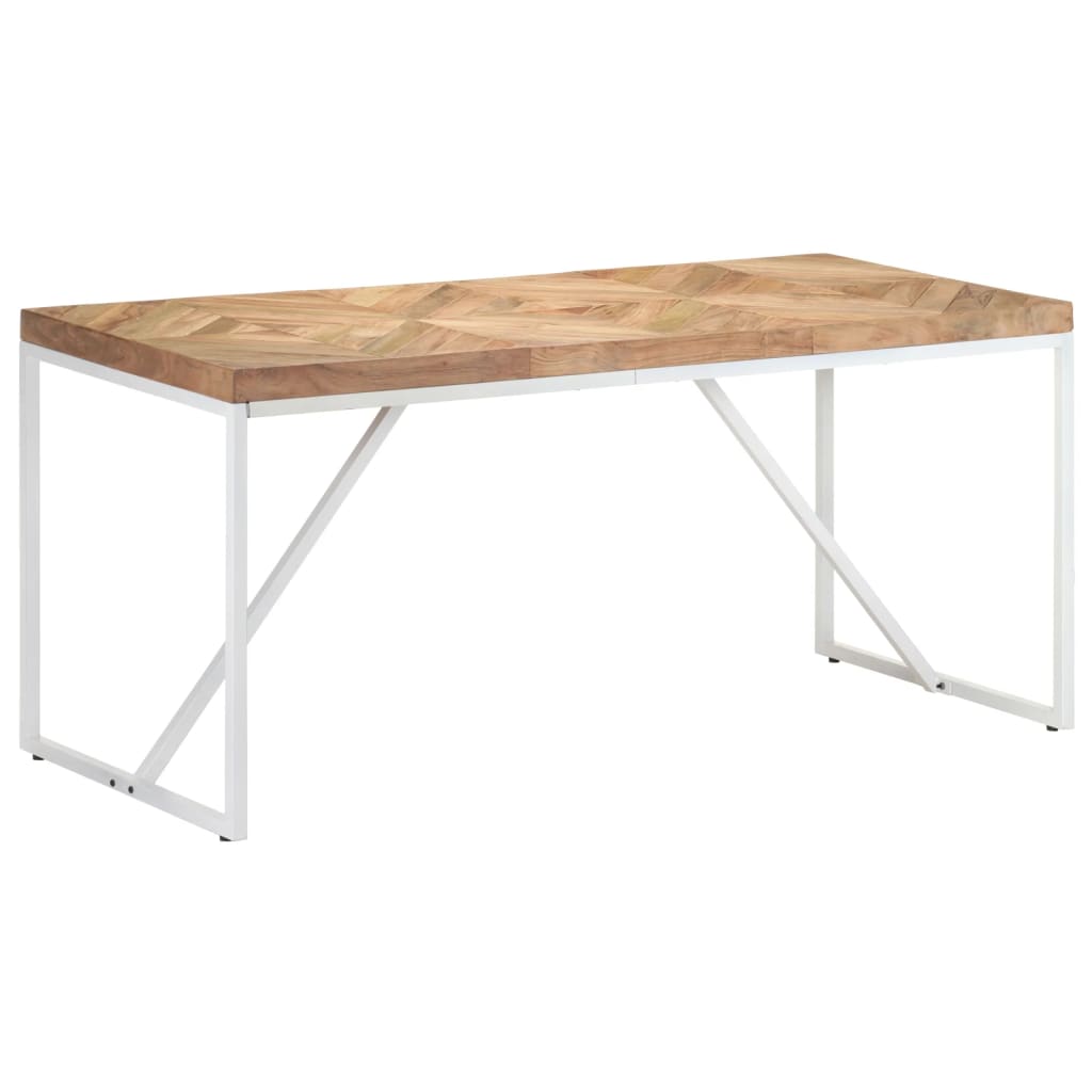 Esstisch 160x70x76 cm Massivholz Akazie und Mango