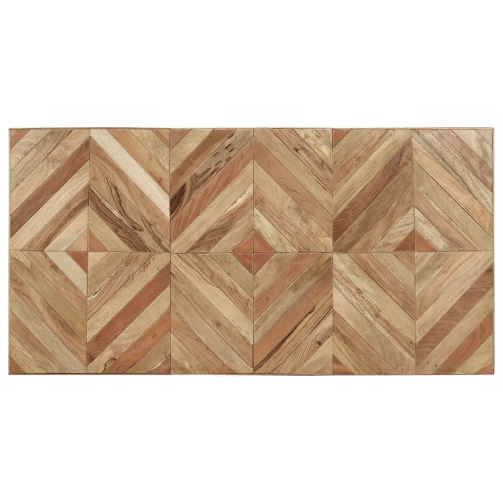 Dining table 180x90x76 cm acacia and mango solid wood