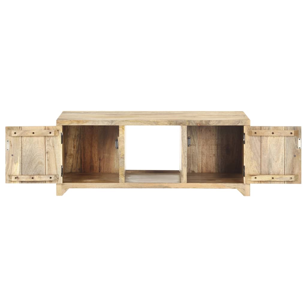 Table basse 90x50x35 cm en bois de manguier massif