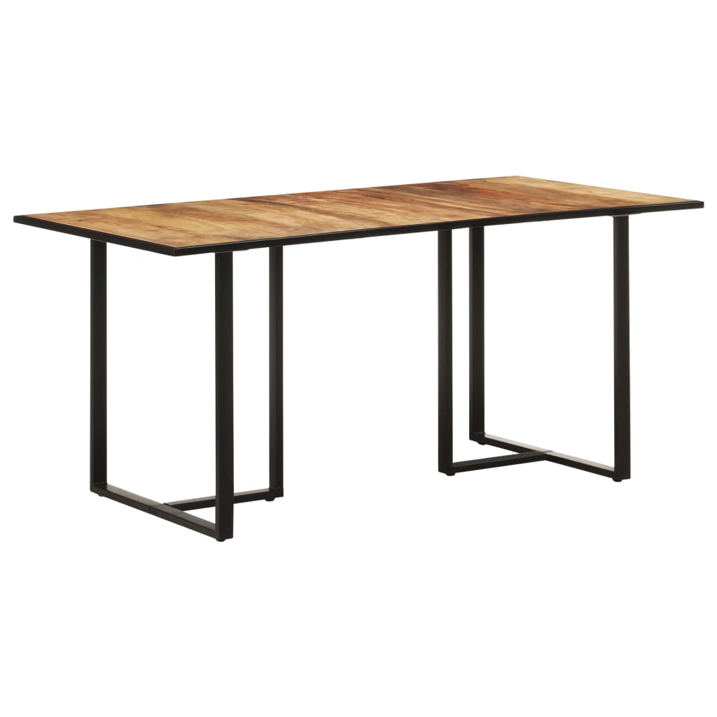 Dining table 160 cm Rough mango wood
