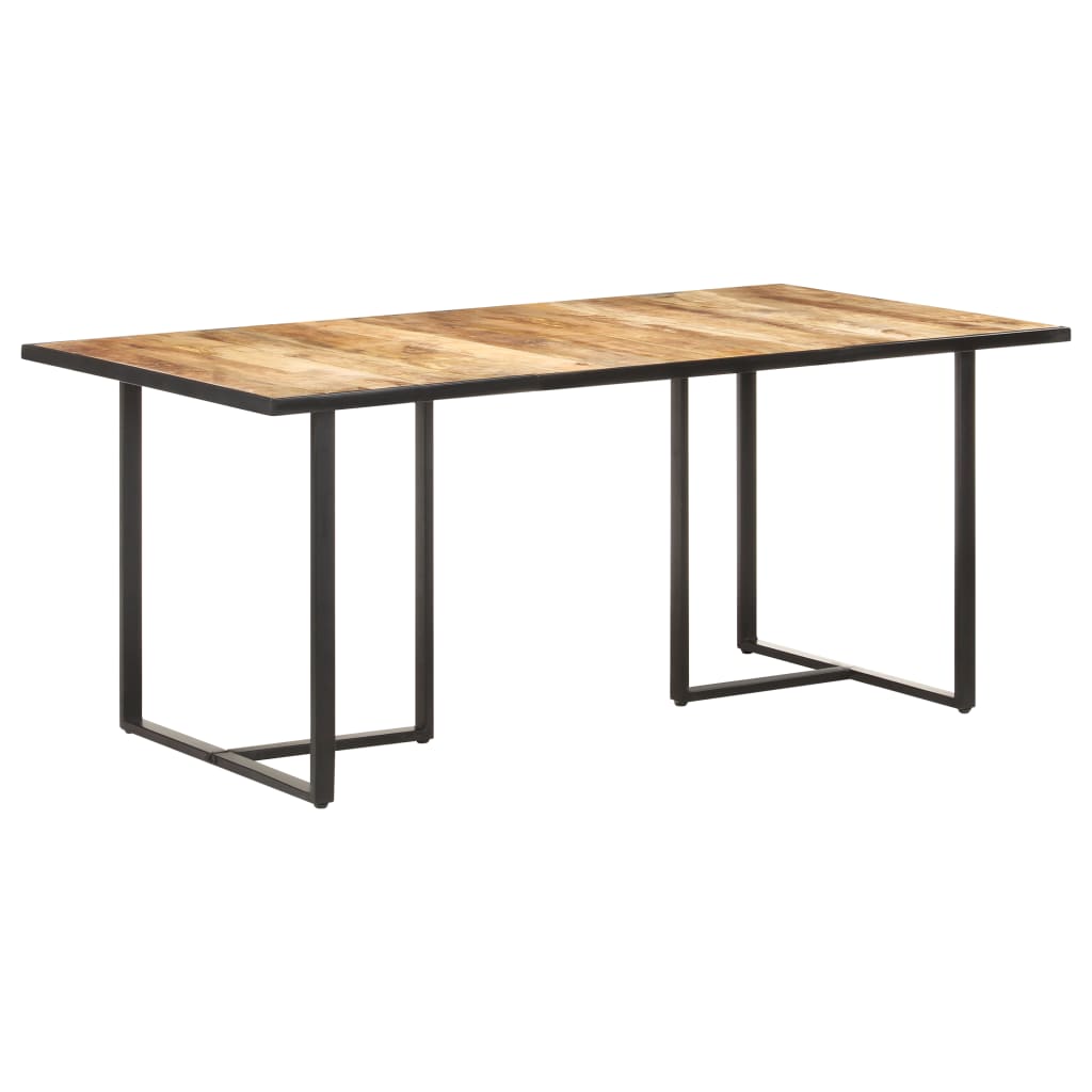 Table à manger 180 cm en bois de manguier brut