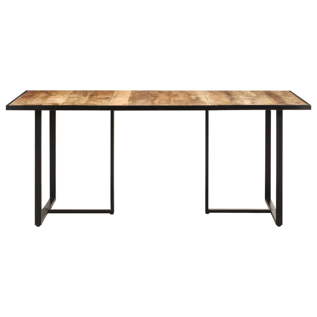 Table à manger 180 cm en bois de manguier brut