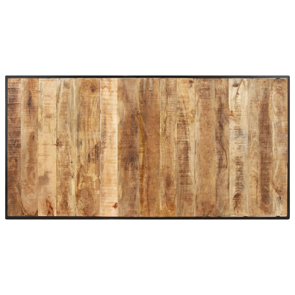 Table à manger 180 cm en bois de manguier brut