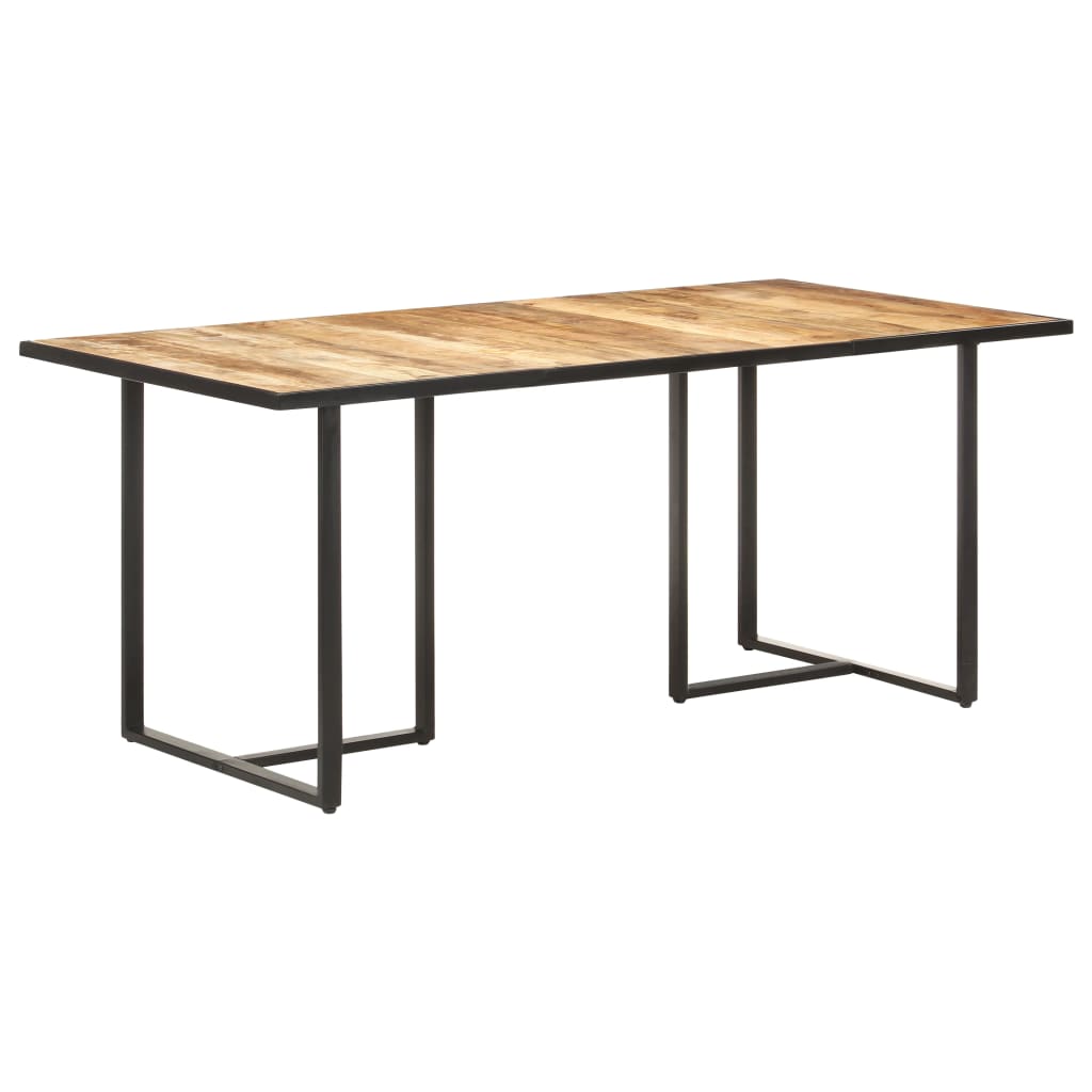 Table à manger 180 cm en bois de manguier brut