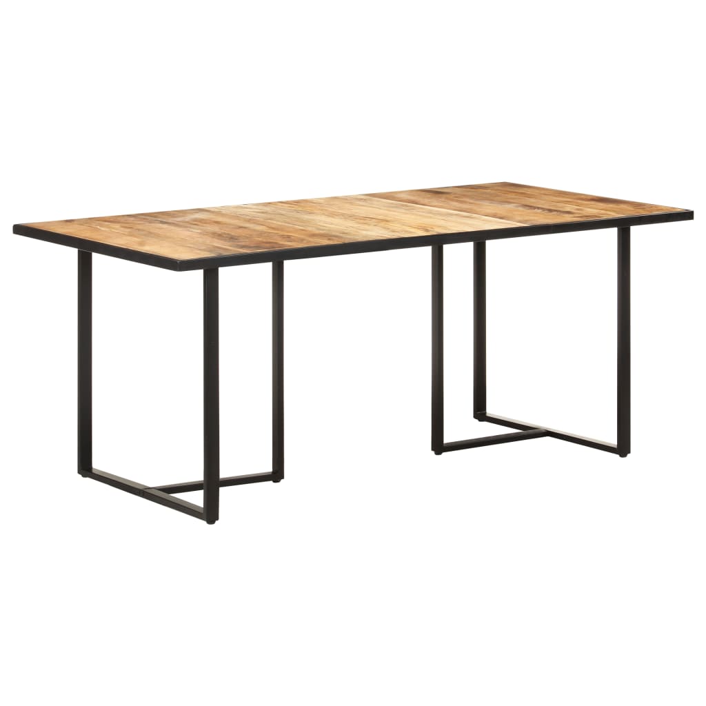 Table à manger 180 cm en bois de manguier brut