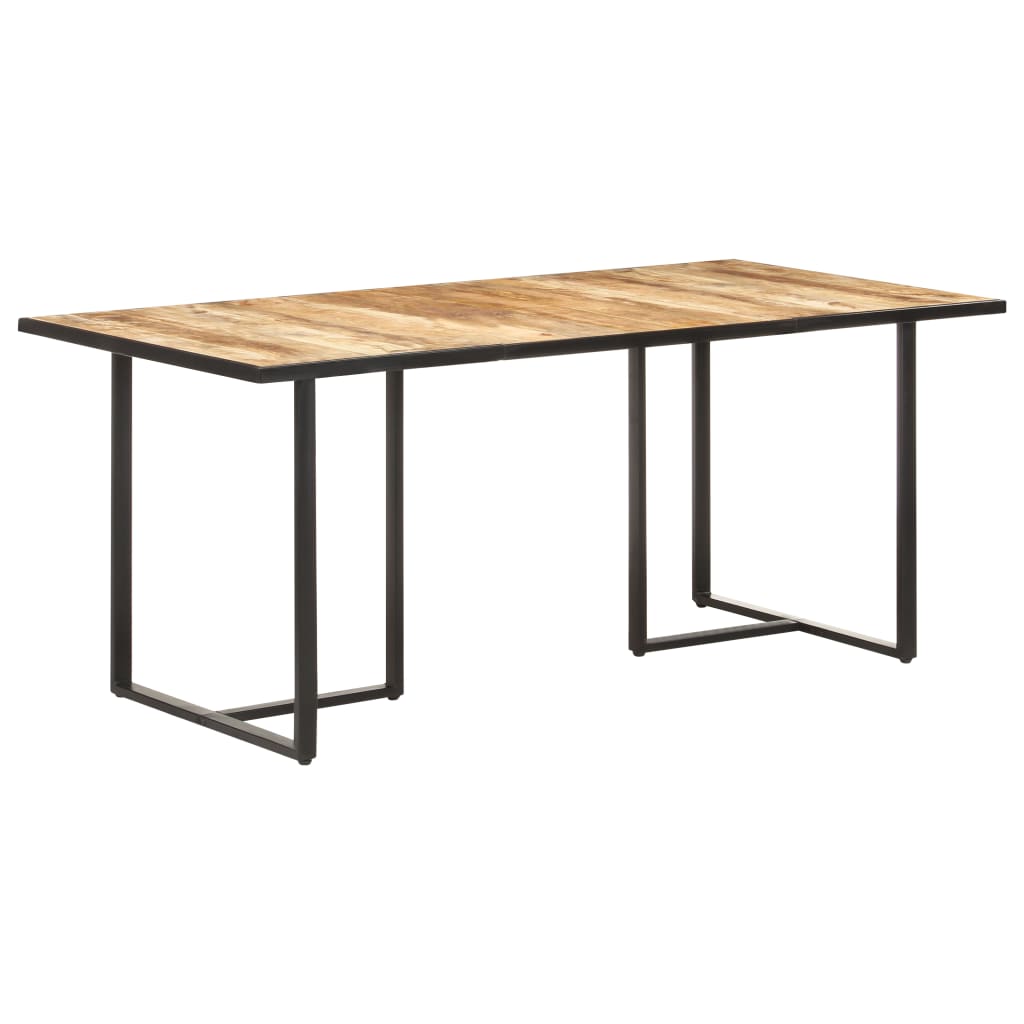 Table à manger 180 cm en bois de manguier brut