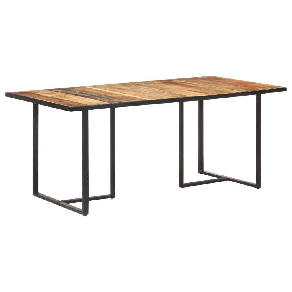 Table à manger 180 cm en bois de manguier brut