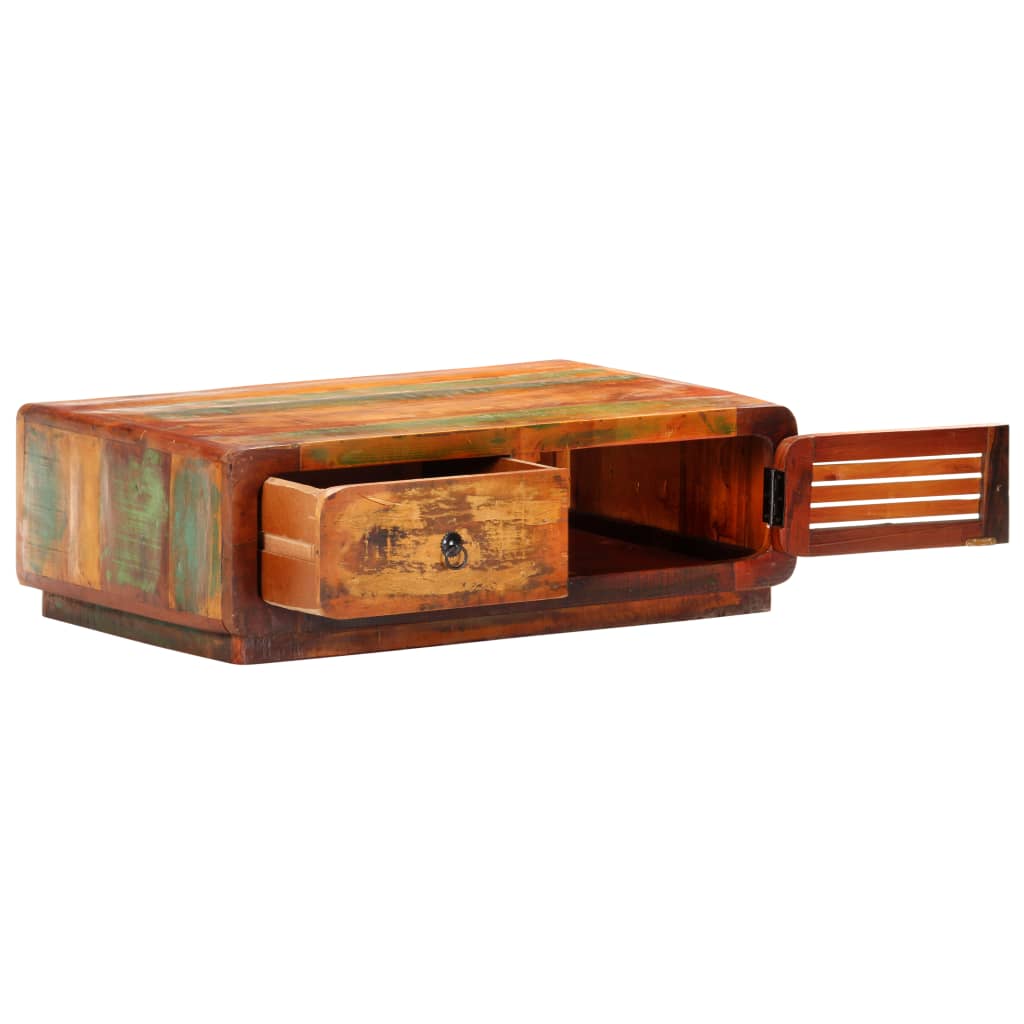 Couchtisch 90x60x29 cm Altholz Massiv