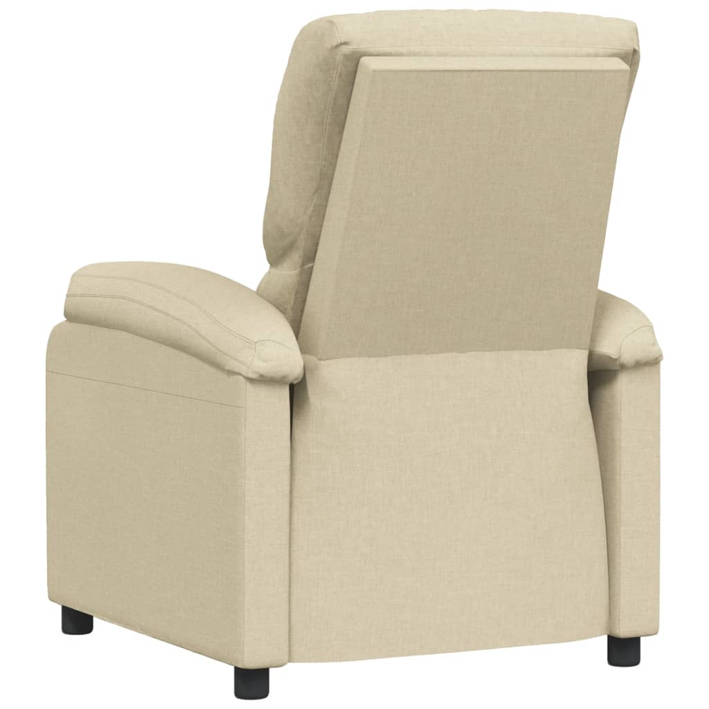 Relaxsessel Creme Stoff