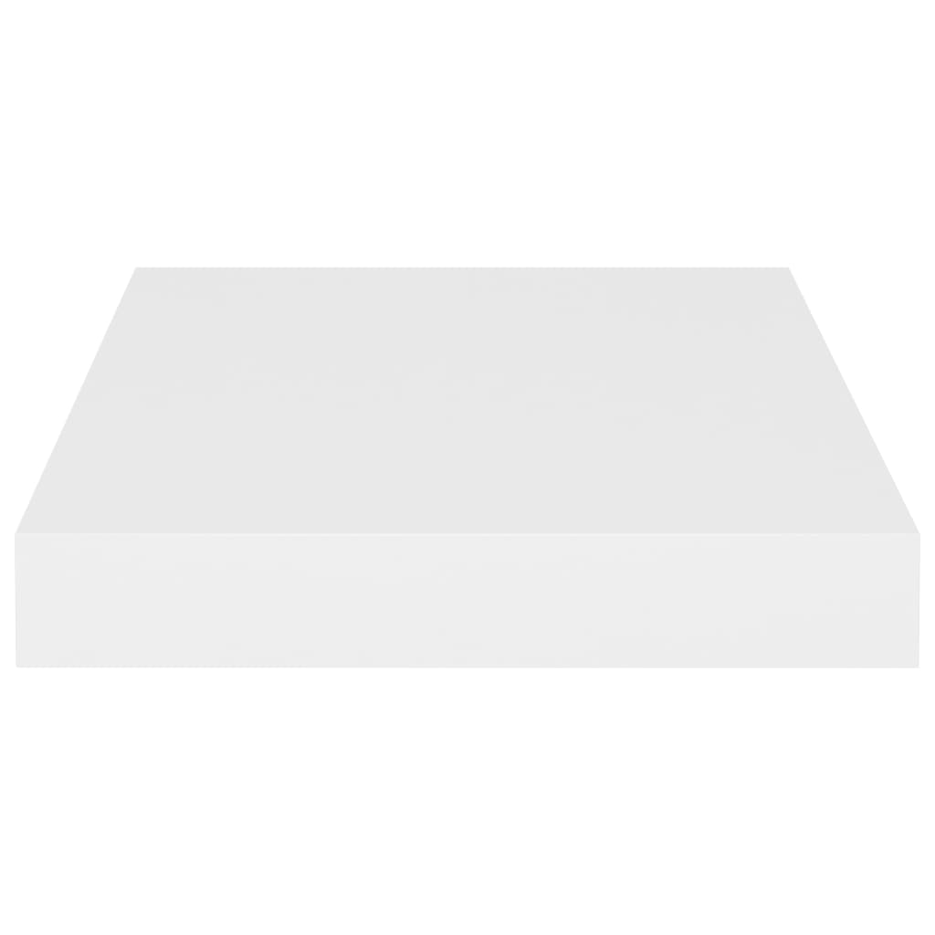 Étagères flottantes, lot de 2, blanc, 23 x 23,5 x 3,8 cm, MDF