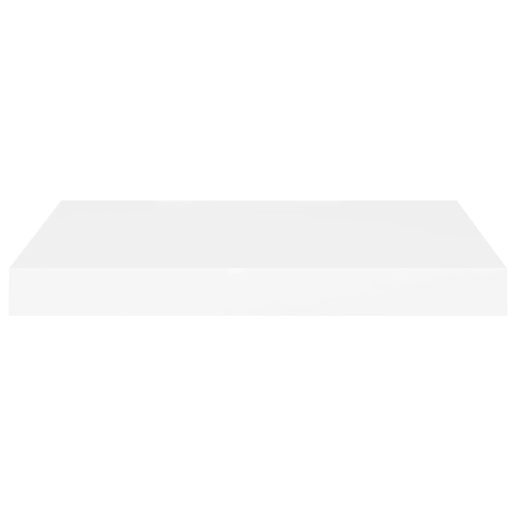 Étagères flottantes, lot de 4, blanc, 40 x 23 x 3,8 cm, MDF