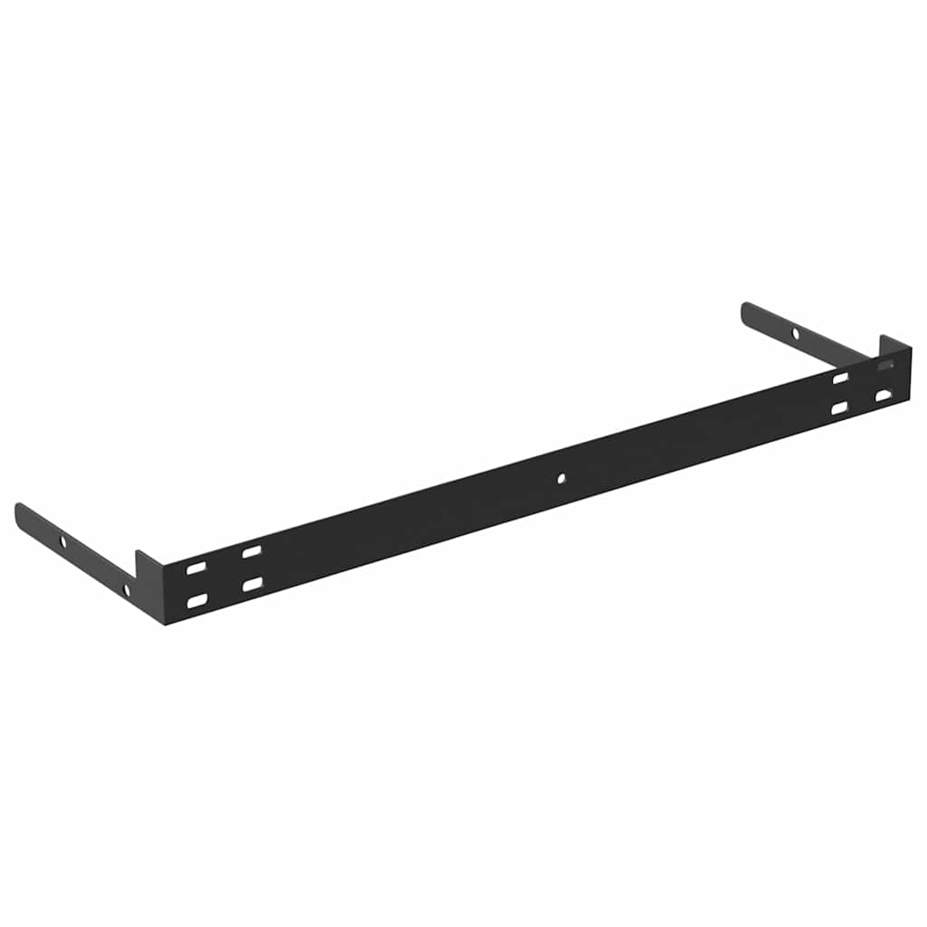Schweberegale 2 Stk. Weiß 50x23x3,8 cm MDF