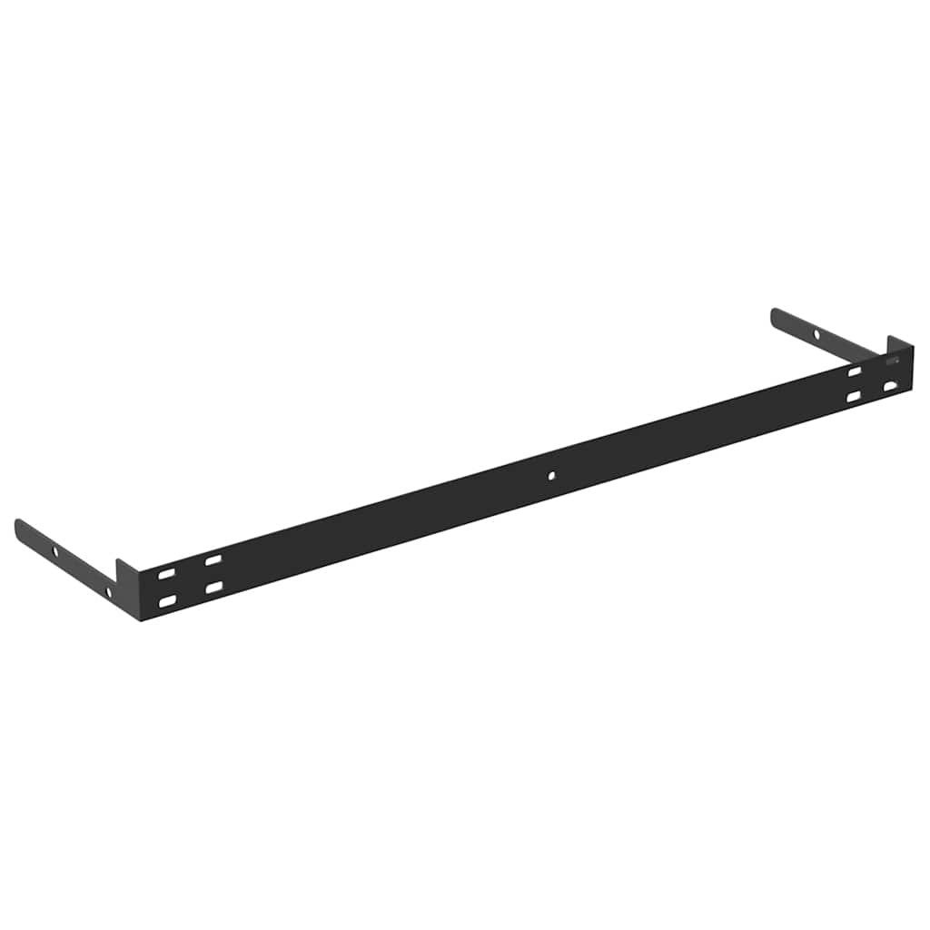 Schwebende Wandregale 2 Stk. Weiß 60x23,5x3,8cm MDF