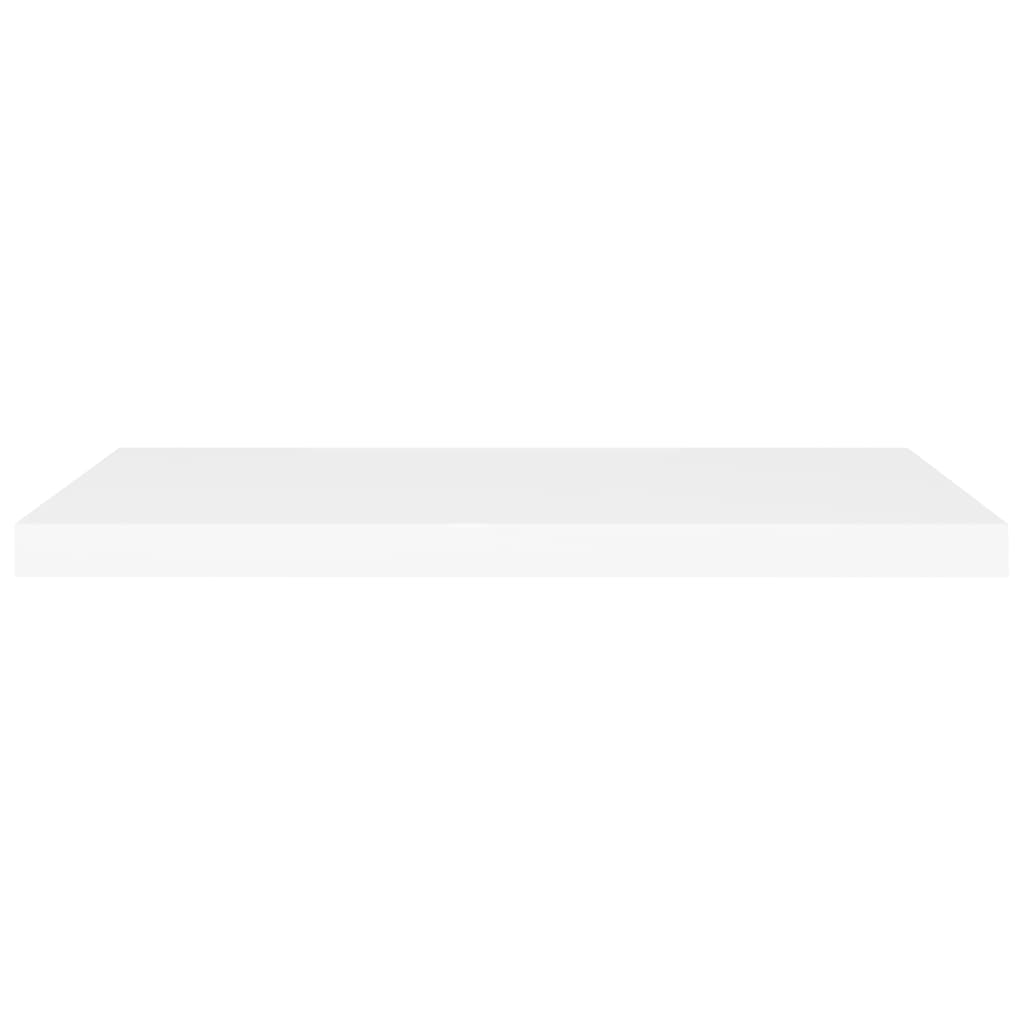 Étagère flottante blanche 80x23,5x3,8 cm MDF