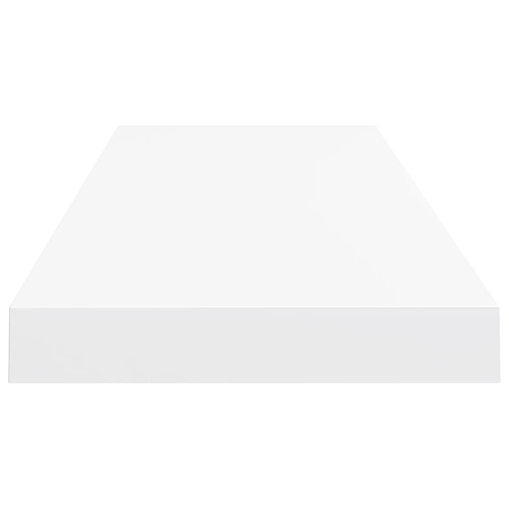 Étagère flottante blanche 80x23,5x3,8 cm MDF