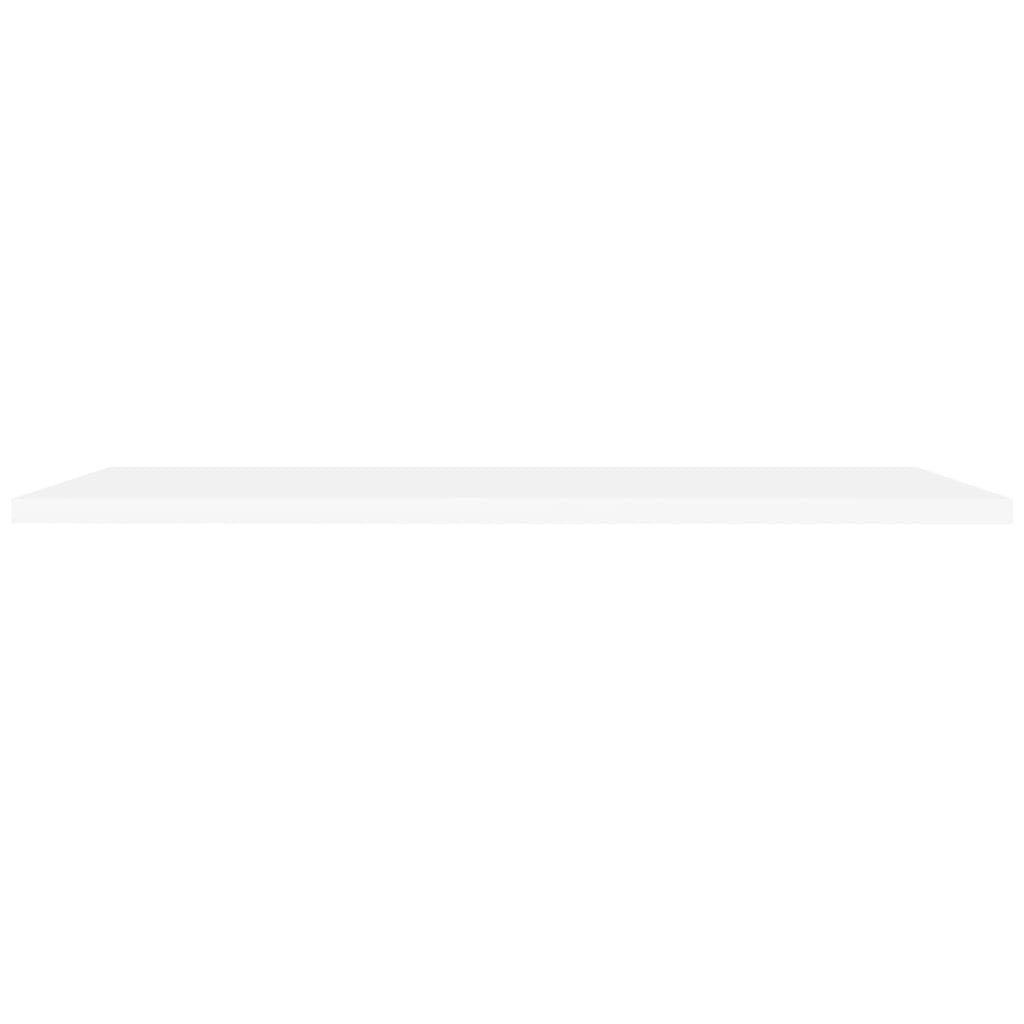 Étagères flottantes, lot de 2, blanc, 120 x 23,5 x 3,8 cm, MDF